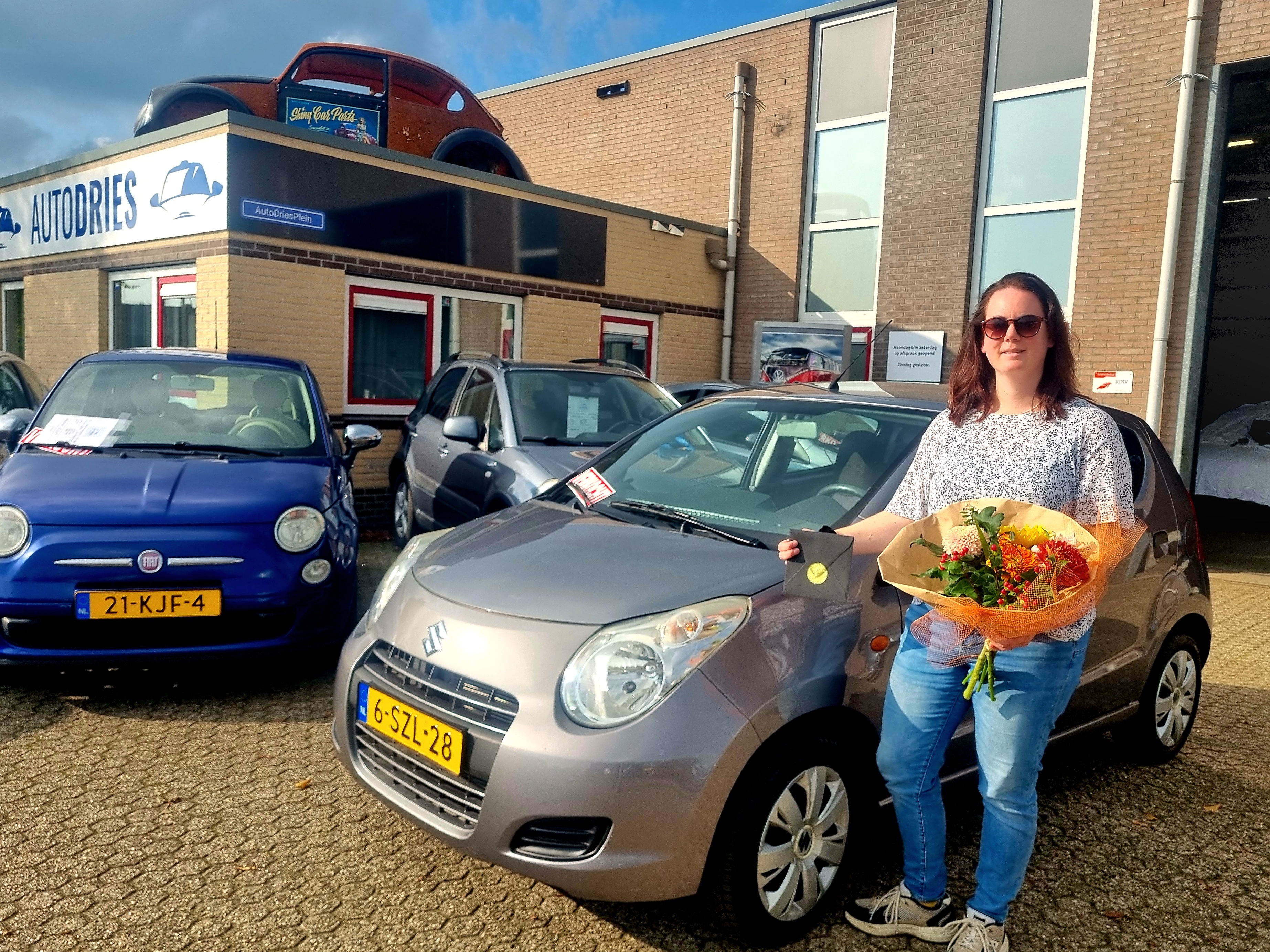 Blije klant bij Auto Dries Aalten