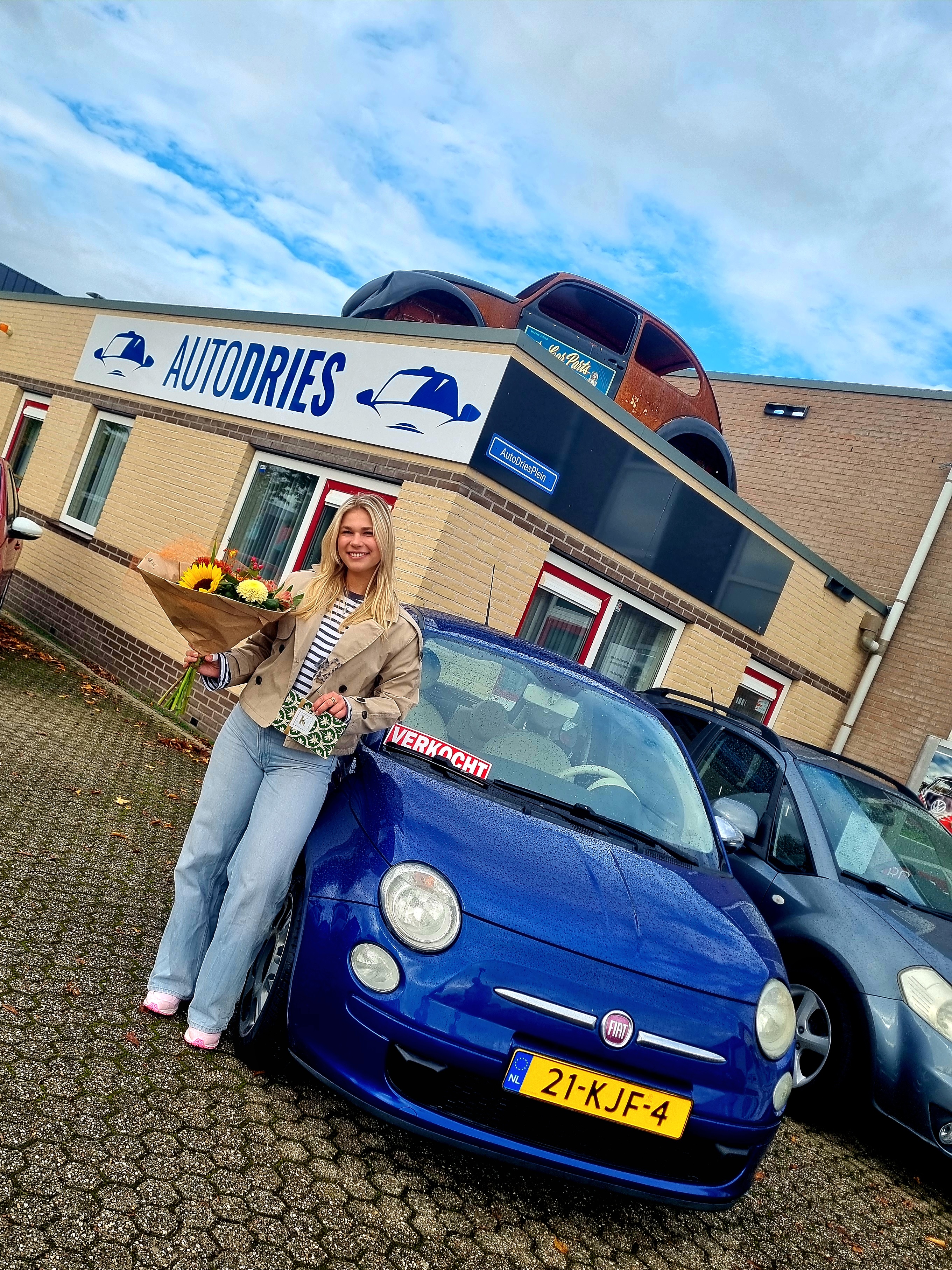 Blije klant bij Auto Dries Aalten