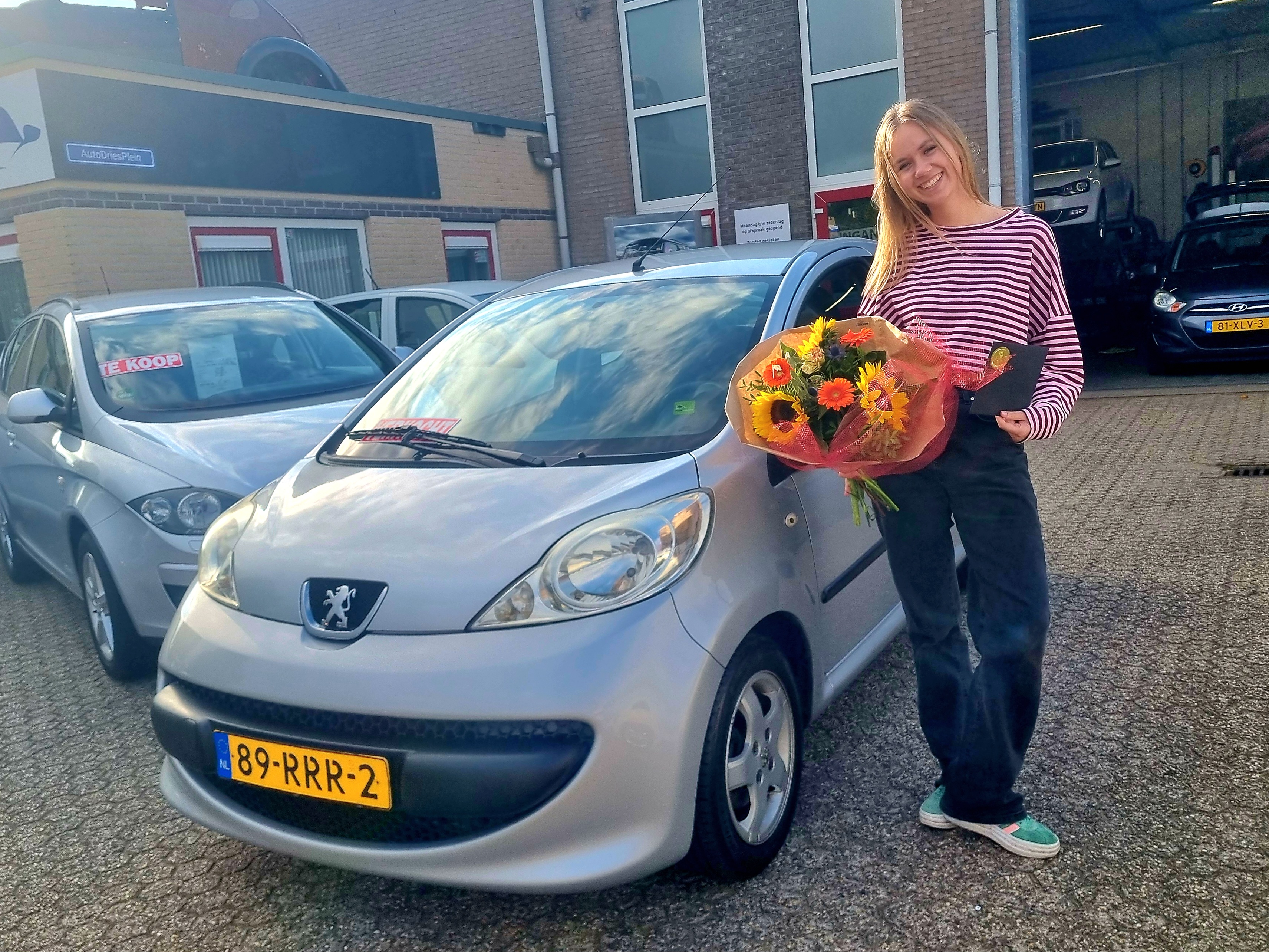 Blije klant bij Auto Dries Aalten