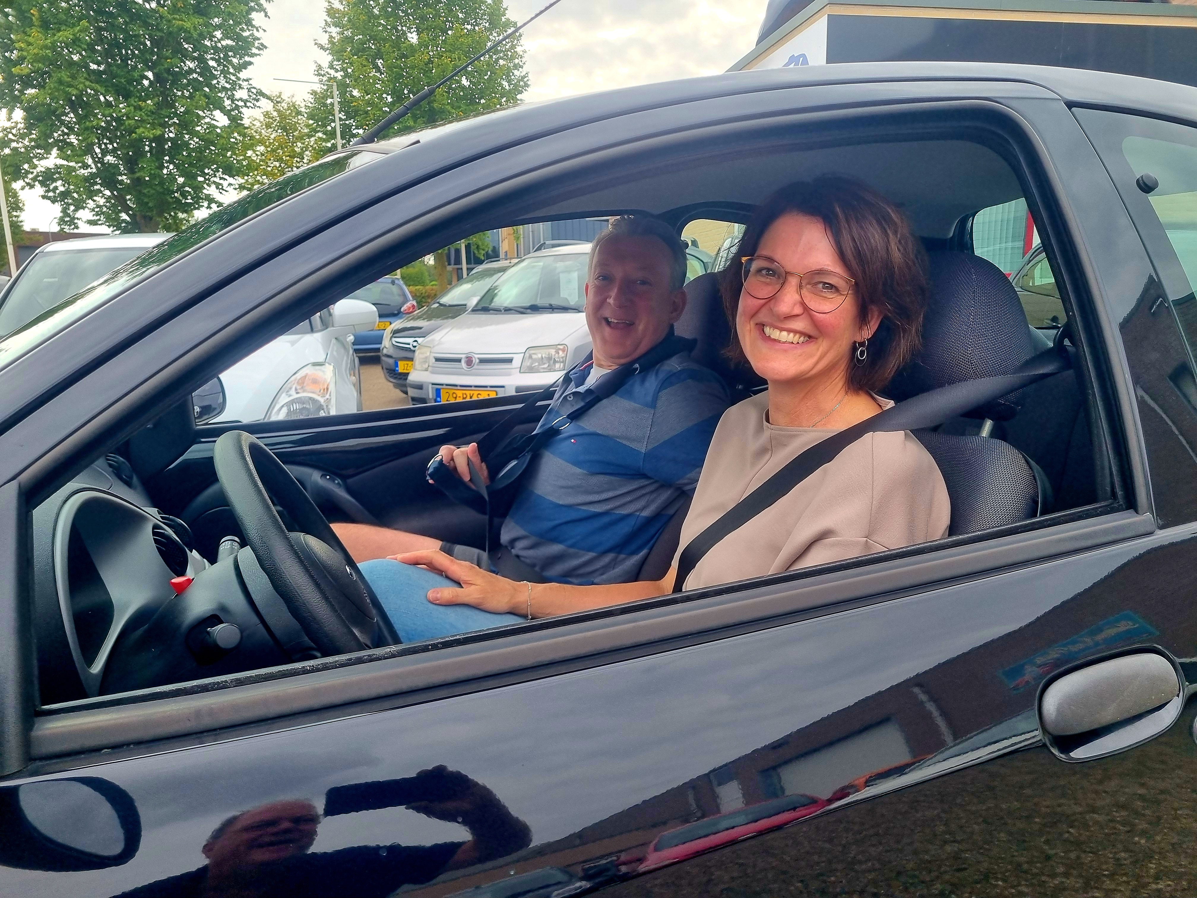 Blije klant bij Auto Dries Aalten