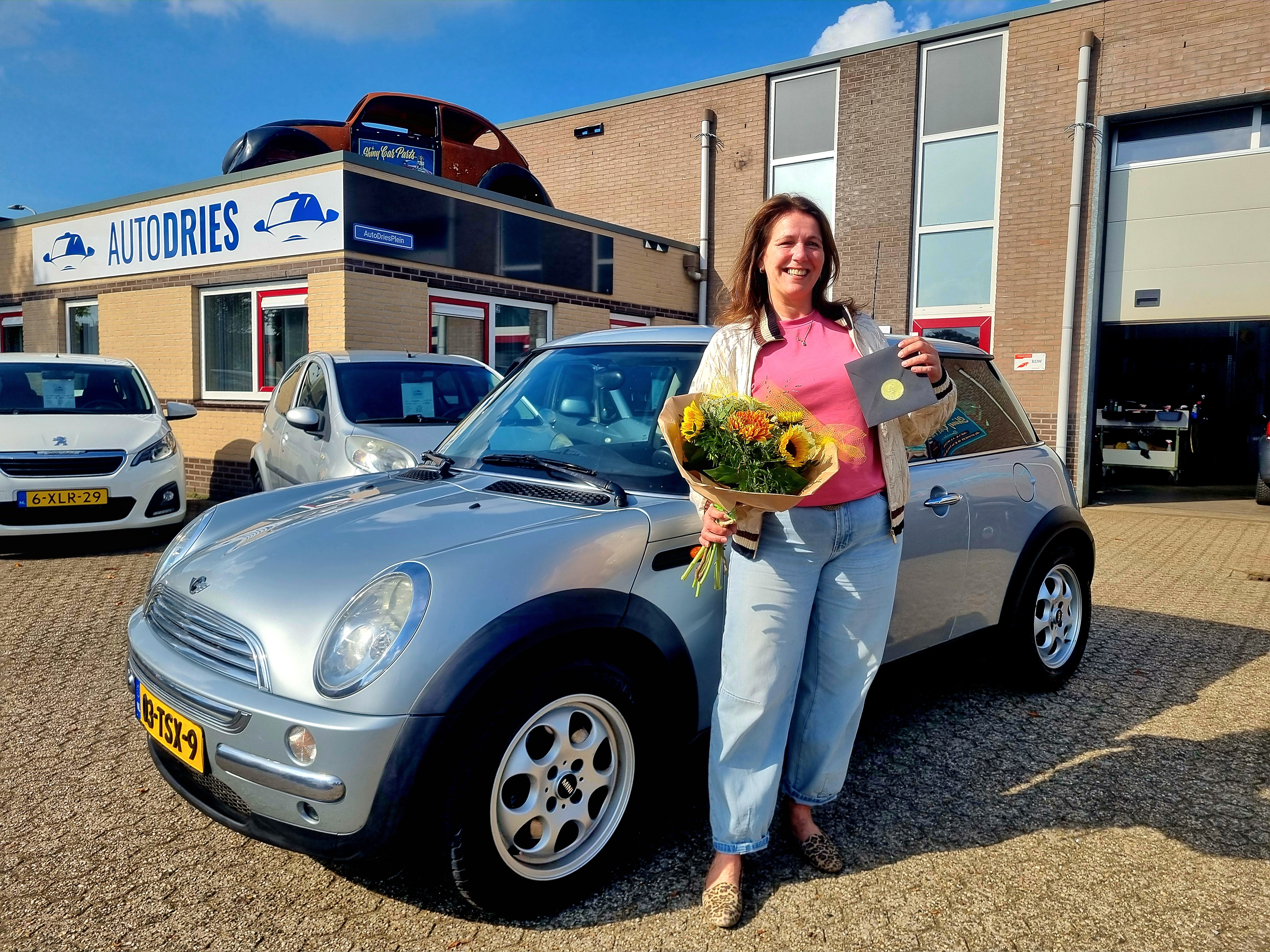 Blije klant bij Auto Dries Aalten