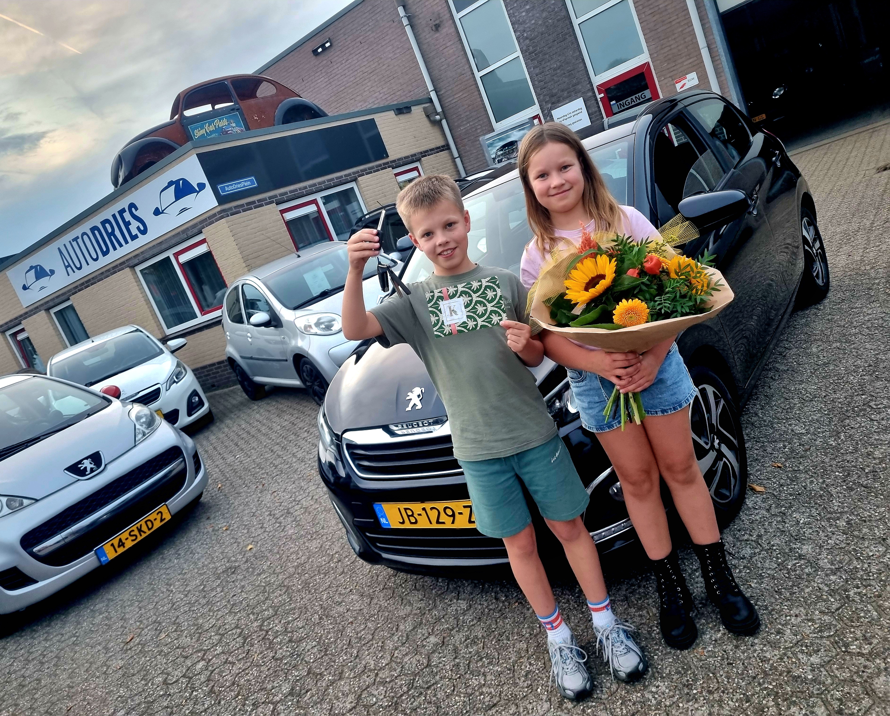 Blije klant bij Auto Dries Aalten
